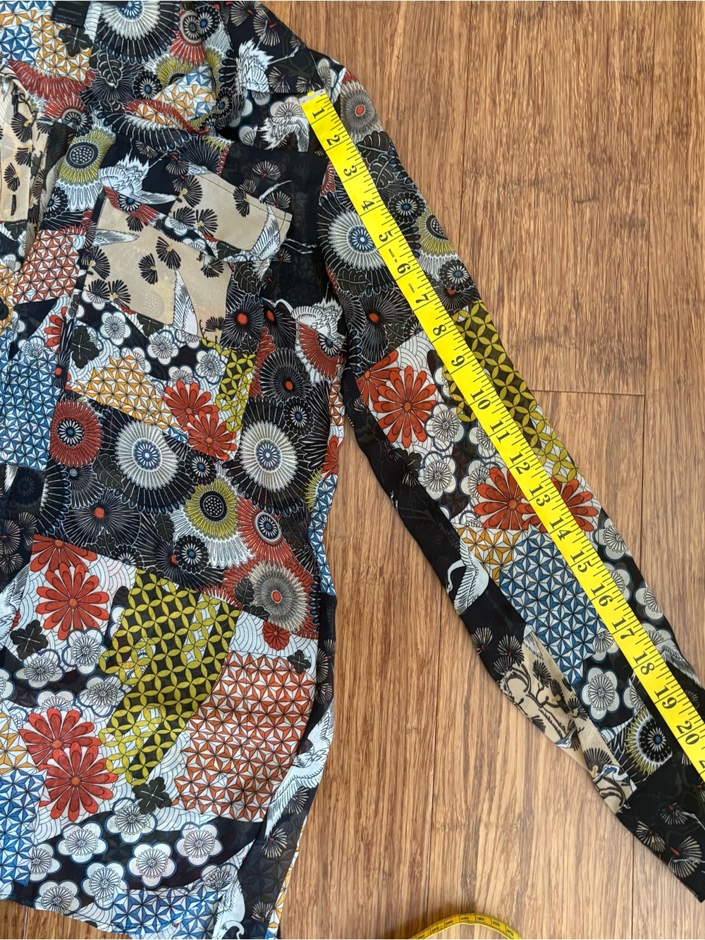 Desigual Floral Button-Up Blouse - Picture 8 of 8